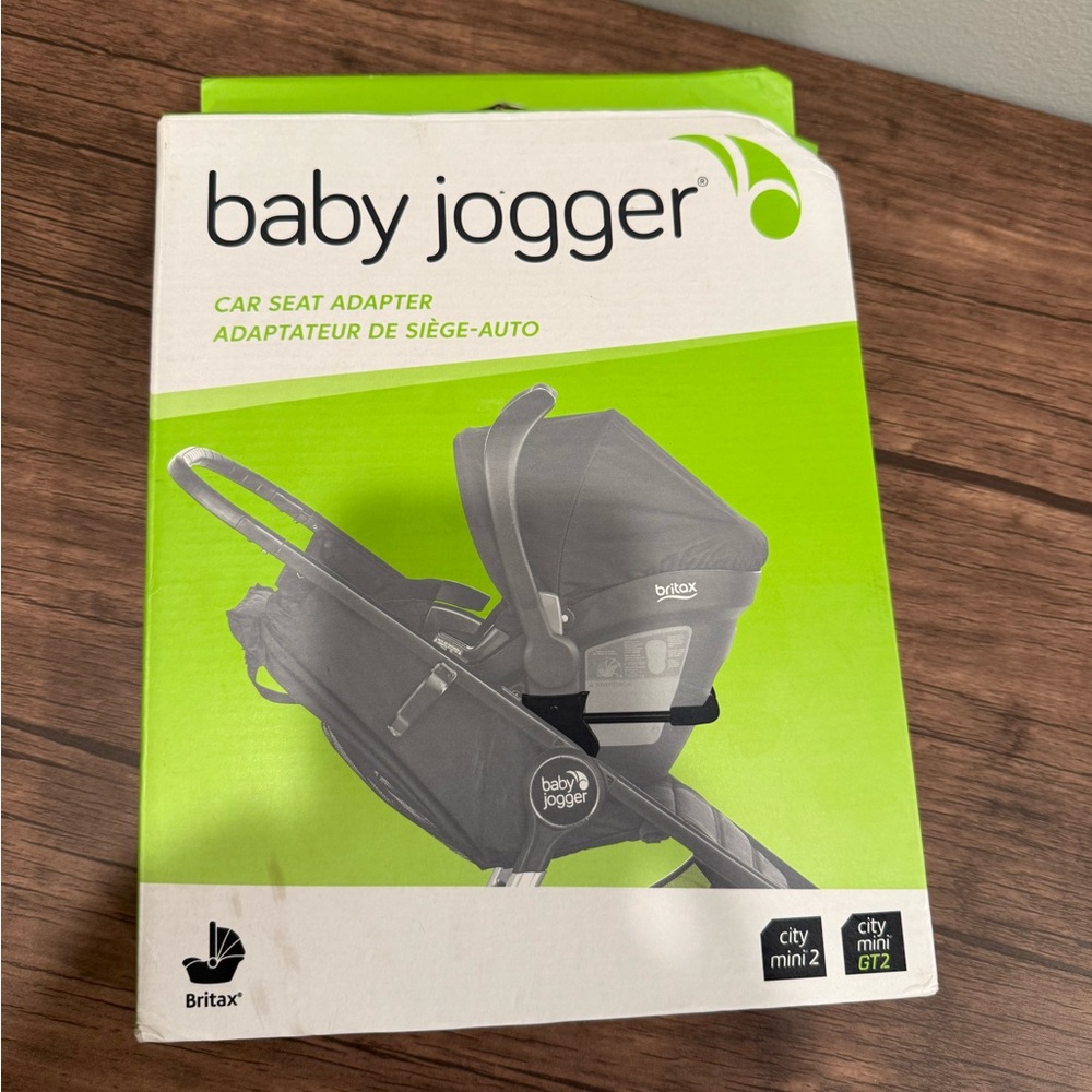 Baby Jogger Car Seat Adapter by Brita - Black